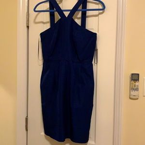 Navy shirt dress. Has pockets! Worn once.